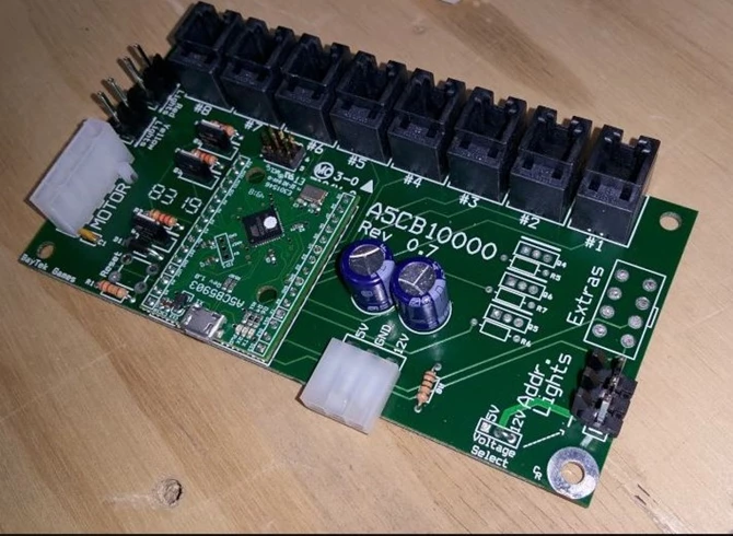 BAY TEK ENTERTAINMENT AACB10000 HOOP SENSOR CONTROLLER BOARD