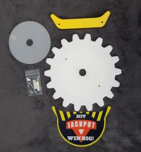 BAY TEK ENTERTAINMENT AAGE3401 BOTTOM CENTER LARGE GEAR ASSEMBLY