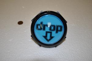 JUMBO BLUE DROP BUTTON