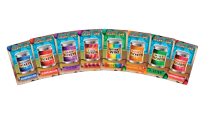 ANDAMIRO C-51340W TICKET JARS CARDS (1 BOX = 150PCS)