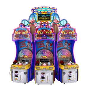 ICE WHACK A CLOWN 3 GAME PACKAGE W/ MARQUEE 