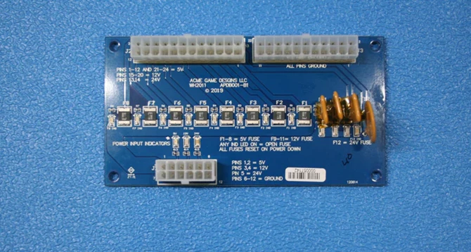ICE GAMES WH2011X PCBA (FUSE BOARD)