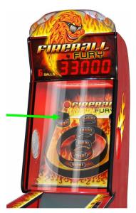 FIREBALL FURRY 10,000 POINT TARGET ASSEMBLY (GAME REQUIRES 2)