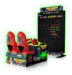 RAW THRILLS SPACE INVADER FRENZY