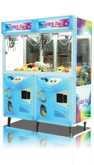 SMART 61" PRIZE TIME DELUXE DOUBLE PLUS 2 COIN MECHS (SPECIFY COLOR)