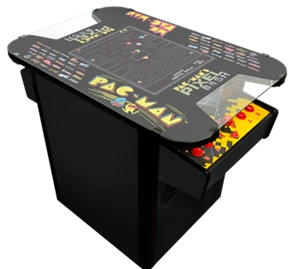 NAMCO HOME PAC-MAN PIXEL BASH - BLACK FINISH COCKTAIL HOME