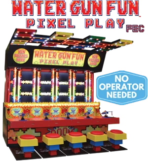 BOB'S SPACE RACER WATER GUN FUN PIXEL - 5PL FEC
