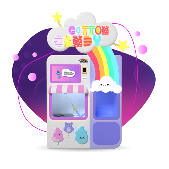 MS12108 SWEET ROBO COTTON CANDY MACHINE