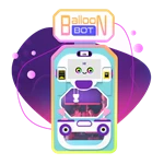 MS12182 SWEET ROBO BALLOON BOT