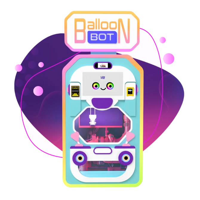 MS12182 SWEET ROBO BALLOON BOT