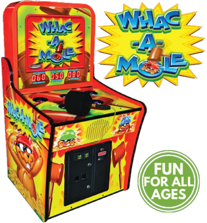 MS12201 BOB'S SPACE RACER ARCADE WHAC A MOLE SE - 1PL