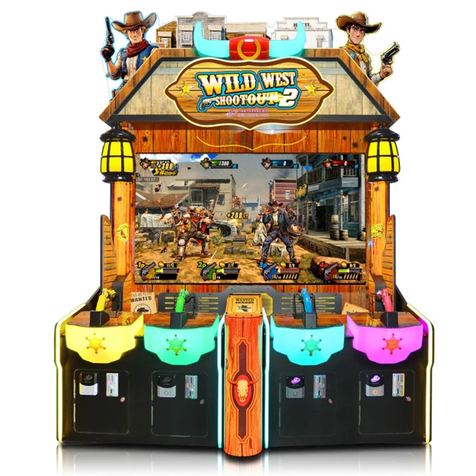 MS13330 COASTAL WILD WEST SHOOTOUT 4 PLAYER