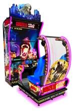 MS14289 RAW THRILLS GODZILLA DELUXE MOTION