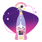 MS14611 SWEET ROBO MARSHMALLOW SPACESHIP