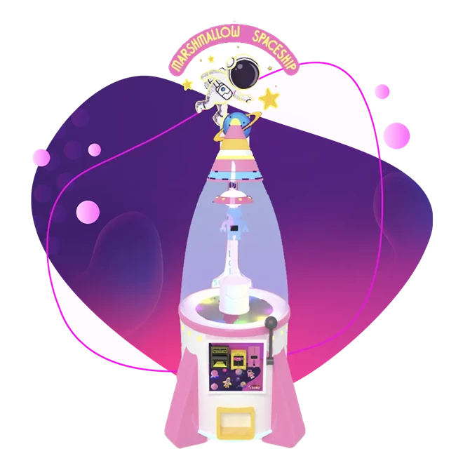 MS14611 SWEET ROBO MARSHMALLOW SPACESHIP