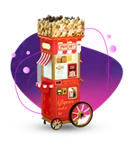 MS14615 SWEET ROBO POPCART
