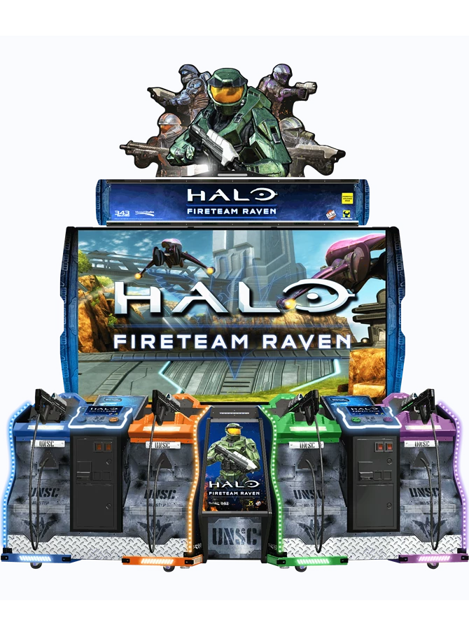 MS5205 RAW THRILLS HALO TEATHERED 4 PLAYER