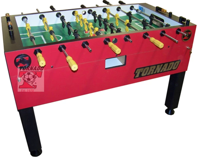 MS8505 VALLEY PLATINUM HOME FOOSBALL - CRIMSON OR MATTE BLACK