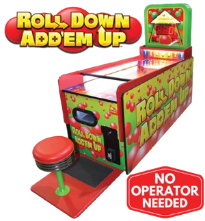 BOB'S SPACE RACER ADD EM UP ROLL DOWN 