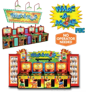 BOB'S SPACE RACER WHACK A MOLE - FEC 4PL