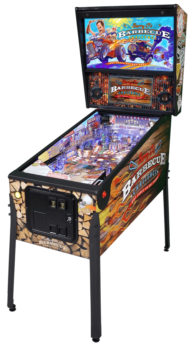 MS9826 AMERICAN PINBALL BARRY O'S BARBECUE CHALLENGE 
