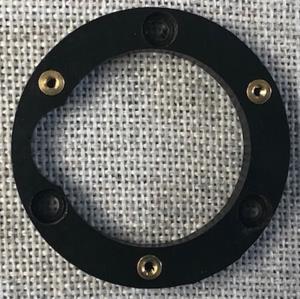 BLACK BOTTOM RING UNDER CUP W/INSERTS